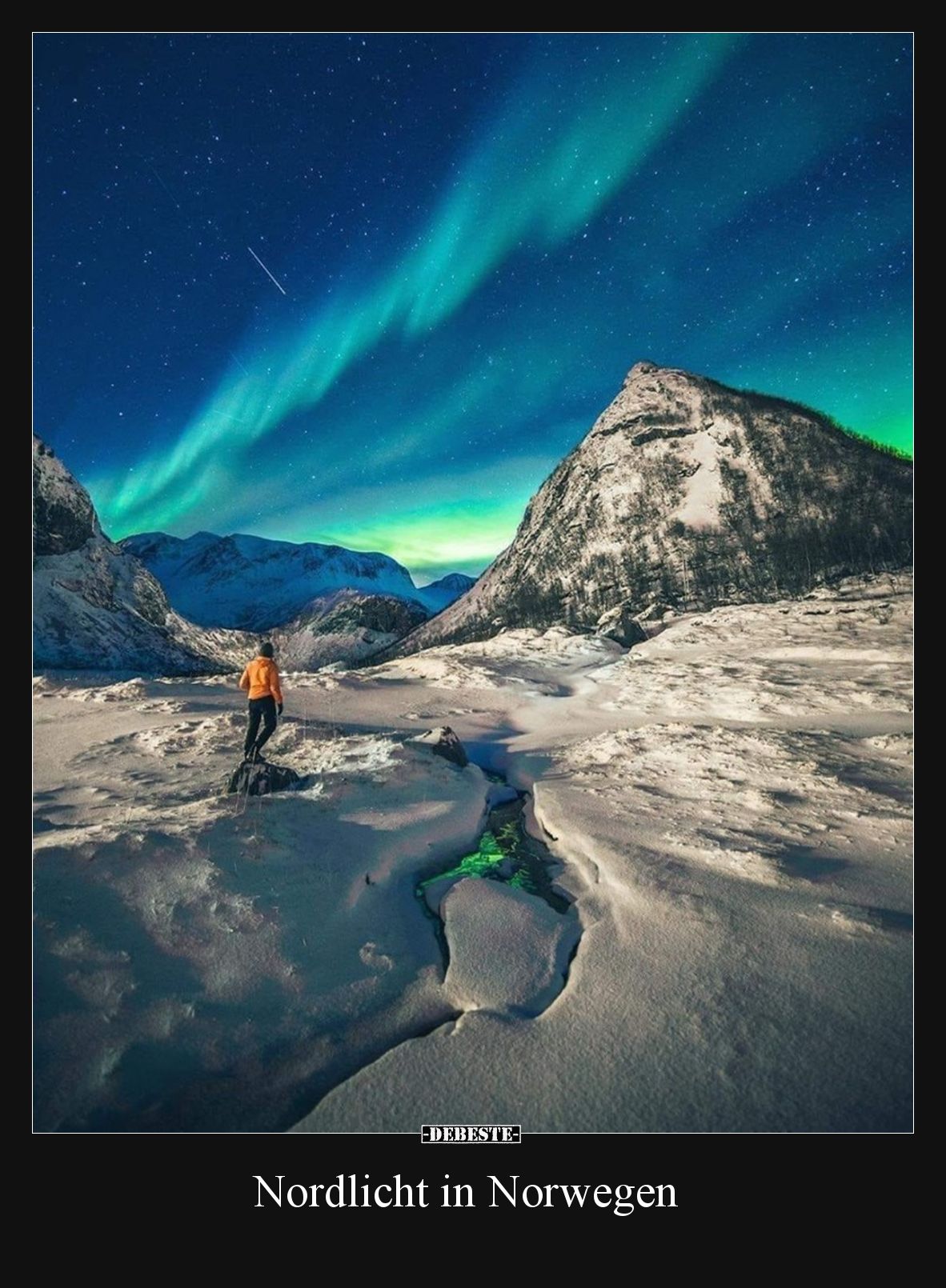 Nordlicht in Norwegen