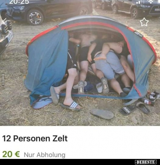12 Personen Zelt.. - Lustige Bilder | DEBESTE.de