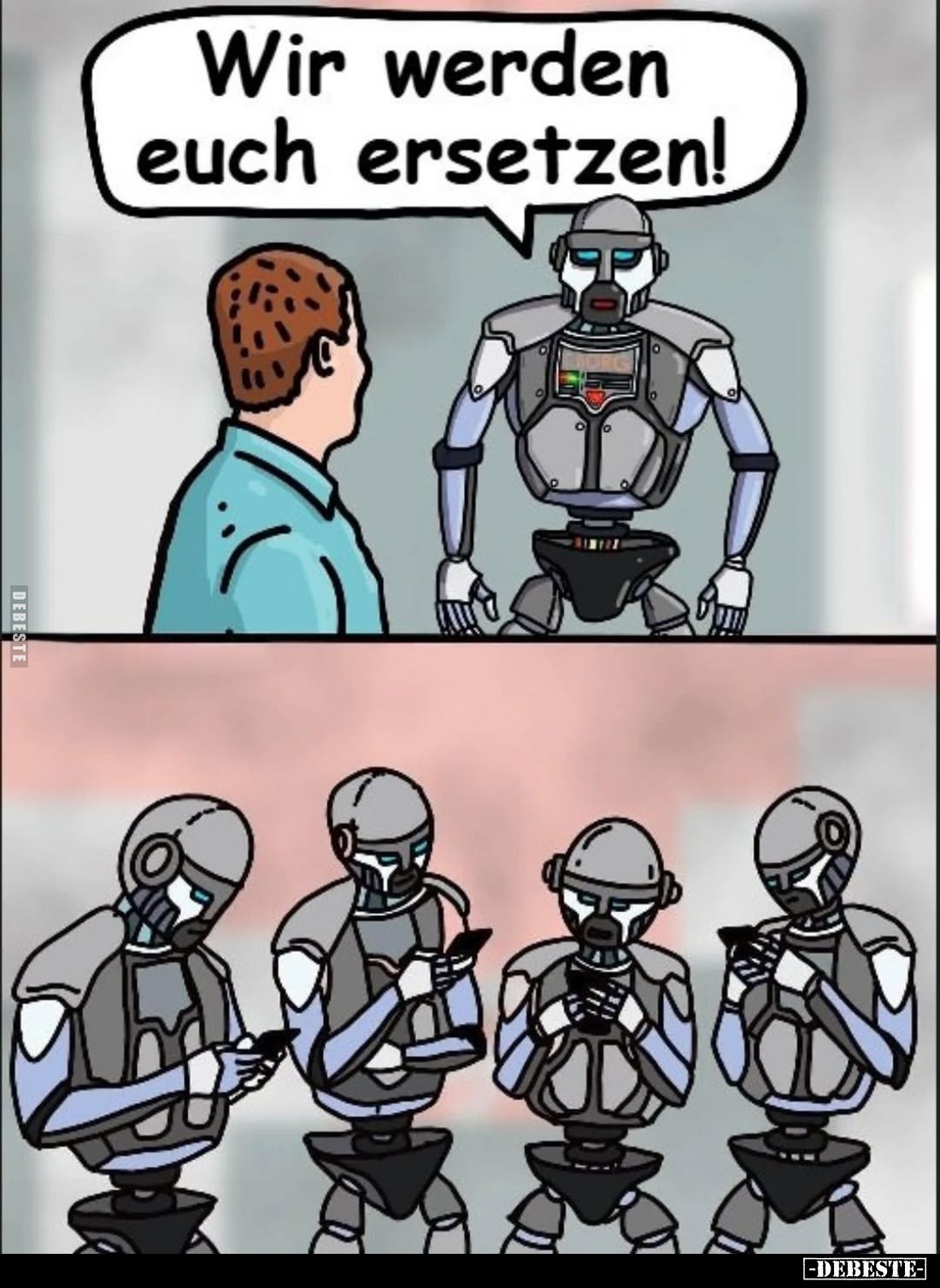 Wir werden euch ersetzen!