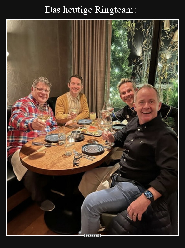 Das heutige Ringteam: