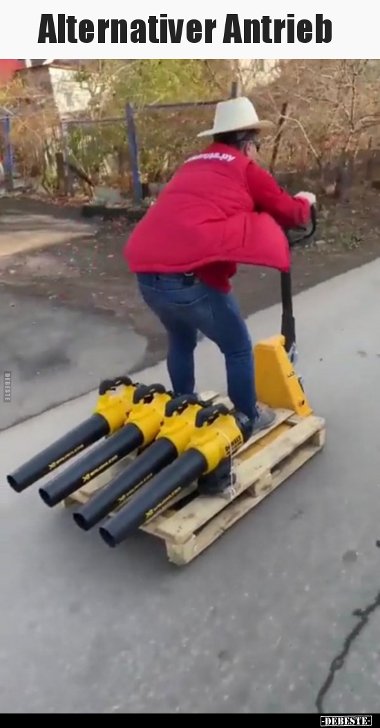 Alternativer Antrieb..