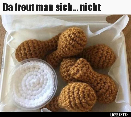 Da freut man sich... nicht..