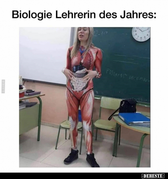 Biologie Lehrerin des Jahres.. - Lustige Bilder | DEBESTE.de