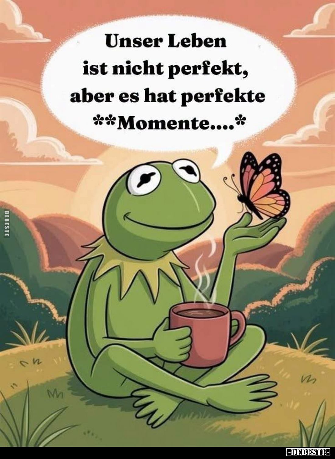 Unser Leben ist nicht perfekt, aber es hat perfekte Momente.