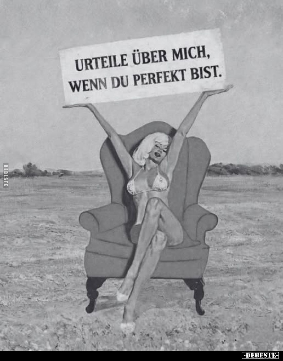 Urteile über mich, wenn du perfekt bist... - Lustige Bilder | DEBESTE.de