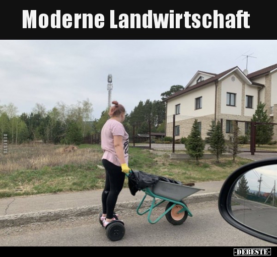 Moderne Landwirtschaft.. - Lustige Bilder | DEBESTE.de