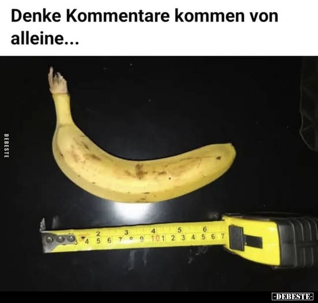 Denke Kommentare kommen von alleine...