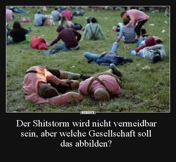 Der Shitstorm wird nicht vermeidbar sein, aber welche..