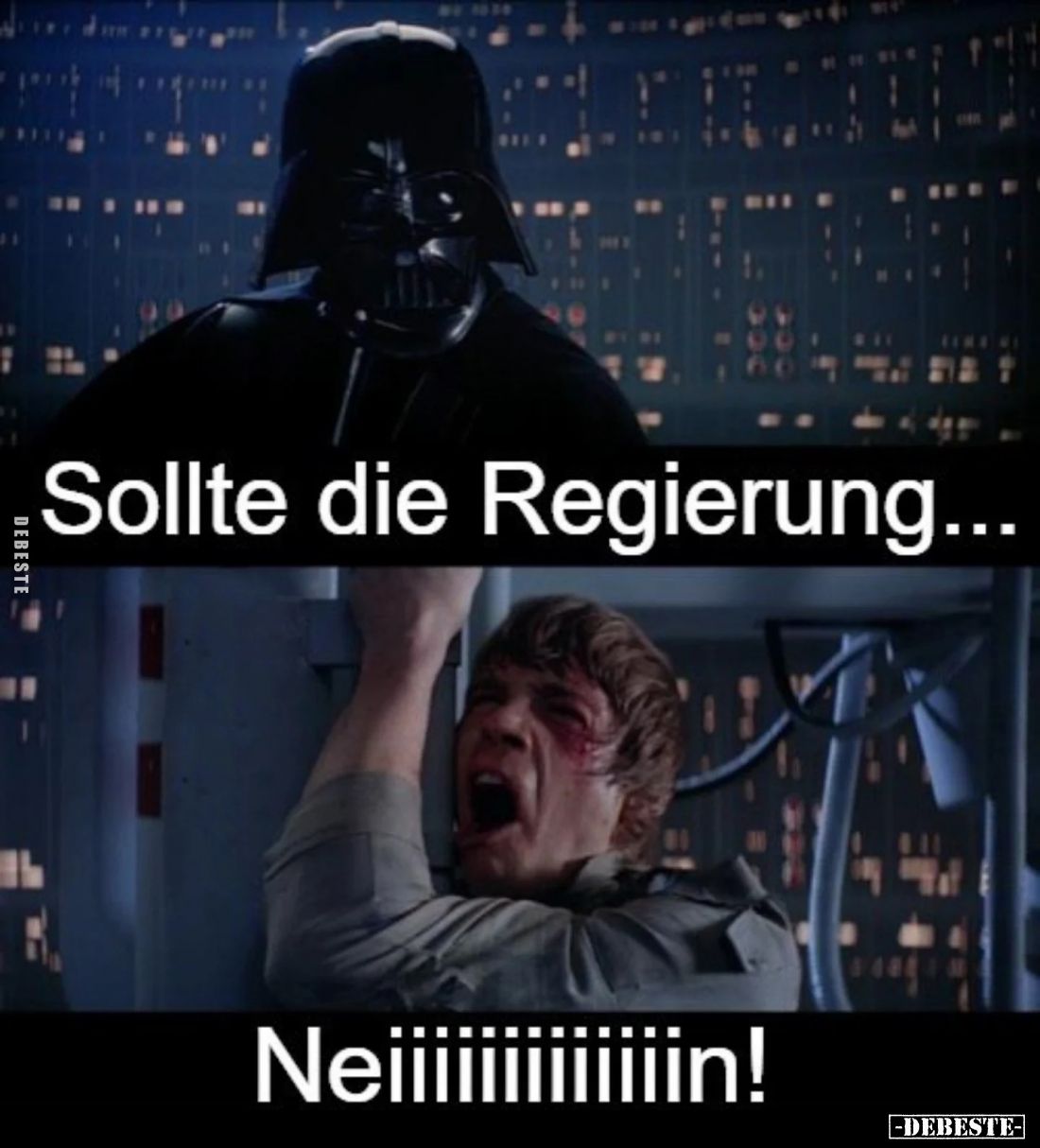 Sollte die Regierung... - Nein!