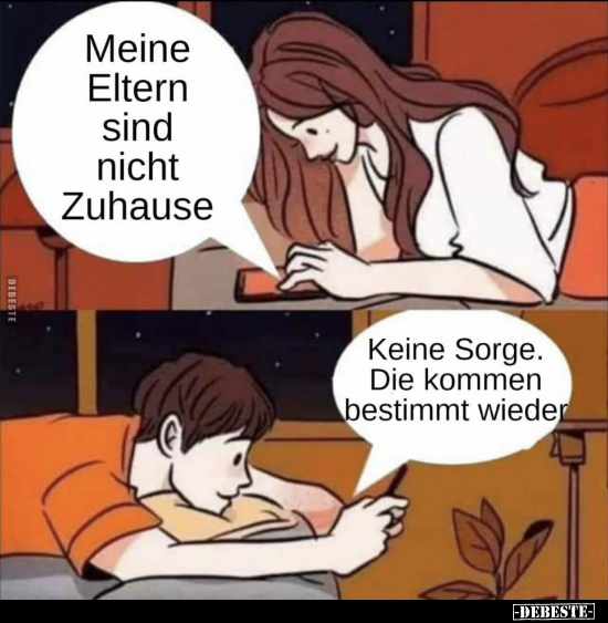Meine Eltern sind nicht Zuhause..