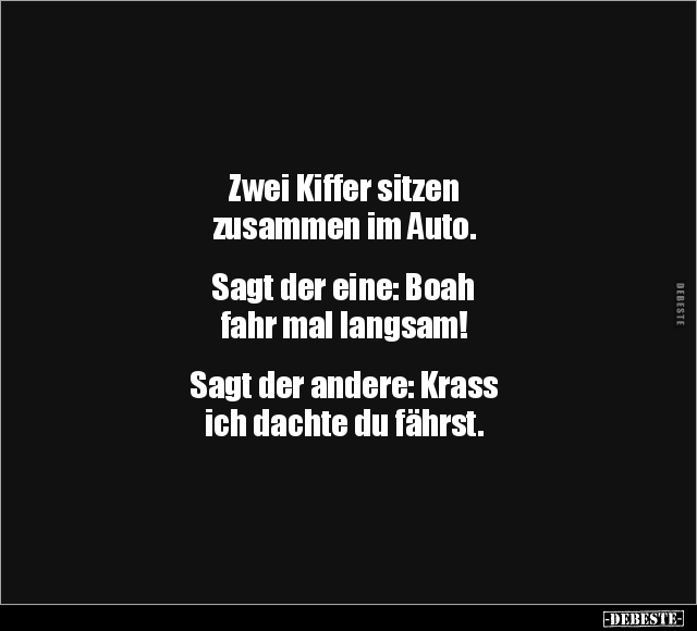 Auto, Langsam, Krass