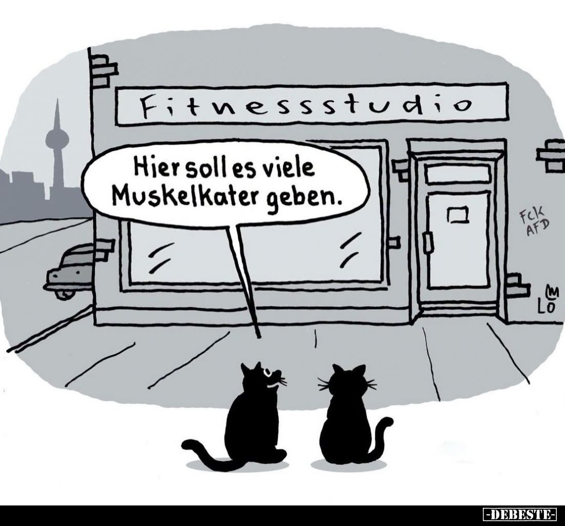 Hier soll es viele Muskelkater geben.