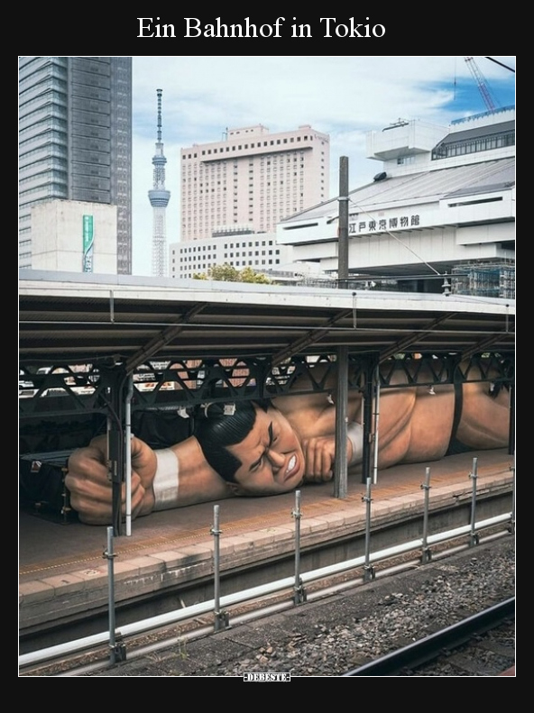 Ein Bahnhof in Tokio.. - Lustige Bilder | DEBESTE.de