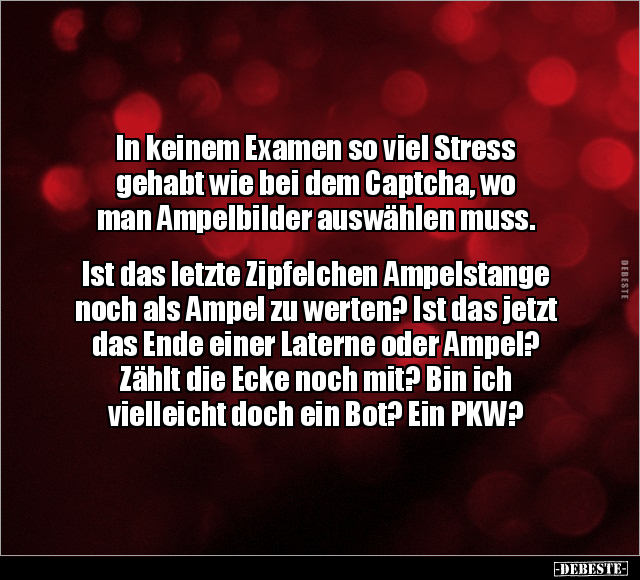 In keinem Examen so viel Stress gehabt.. - Lustige Bilder | DEBESTE.de