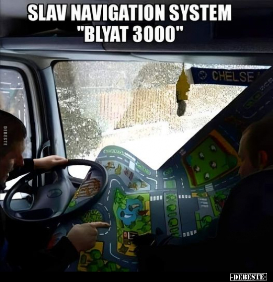 Slav Navigation System "Blyat 3000"... - Lustige Bilder | DEBESTE.de