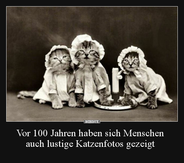 Vor 100 Jahren haben sich Menschen auch lustige.. - Lustige Bilder | DEBESTE.de