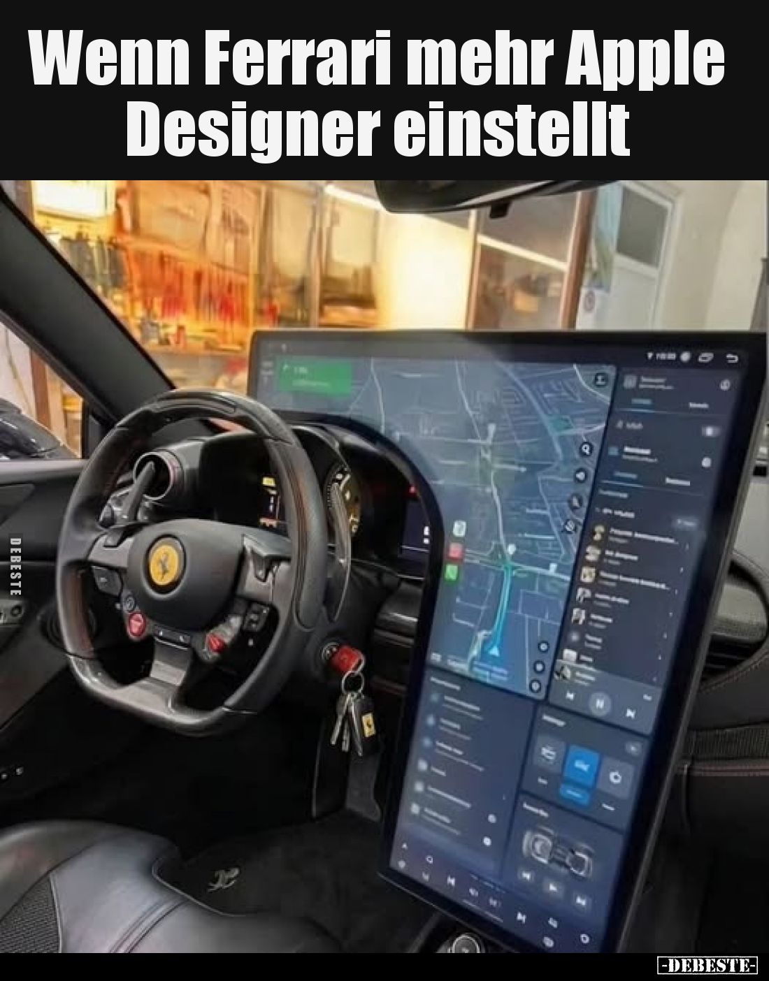 Wenn Ferrari mehr Apple Designer einstellt
