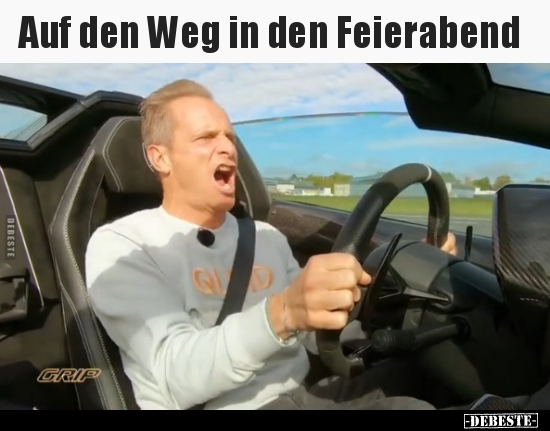 Auf den Weg in den Feierabend.. - Lustige Bilder | DEBESTE.de