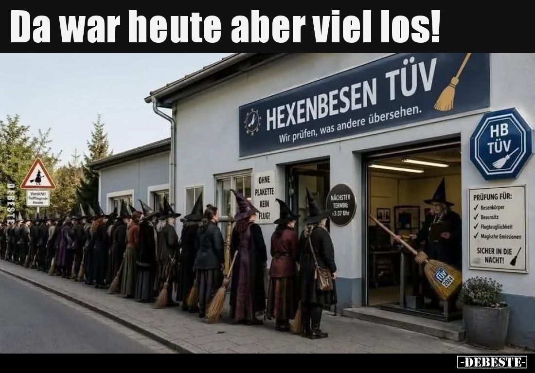 Da war heute aber viel los!