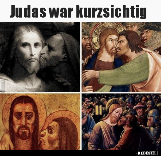 Judas war kurzsichtig.. - Lustige Bilder | DEBESTE.de