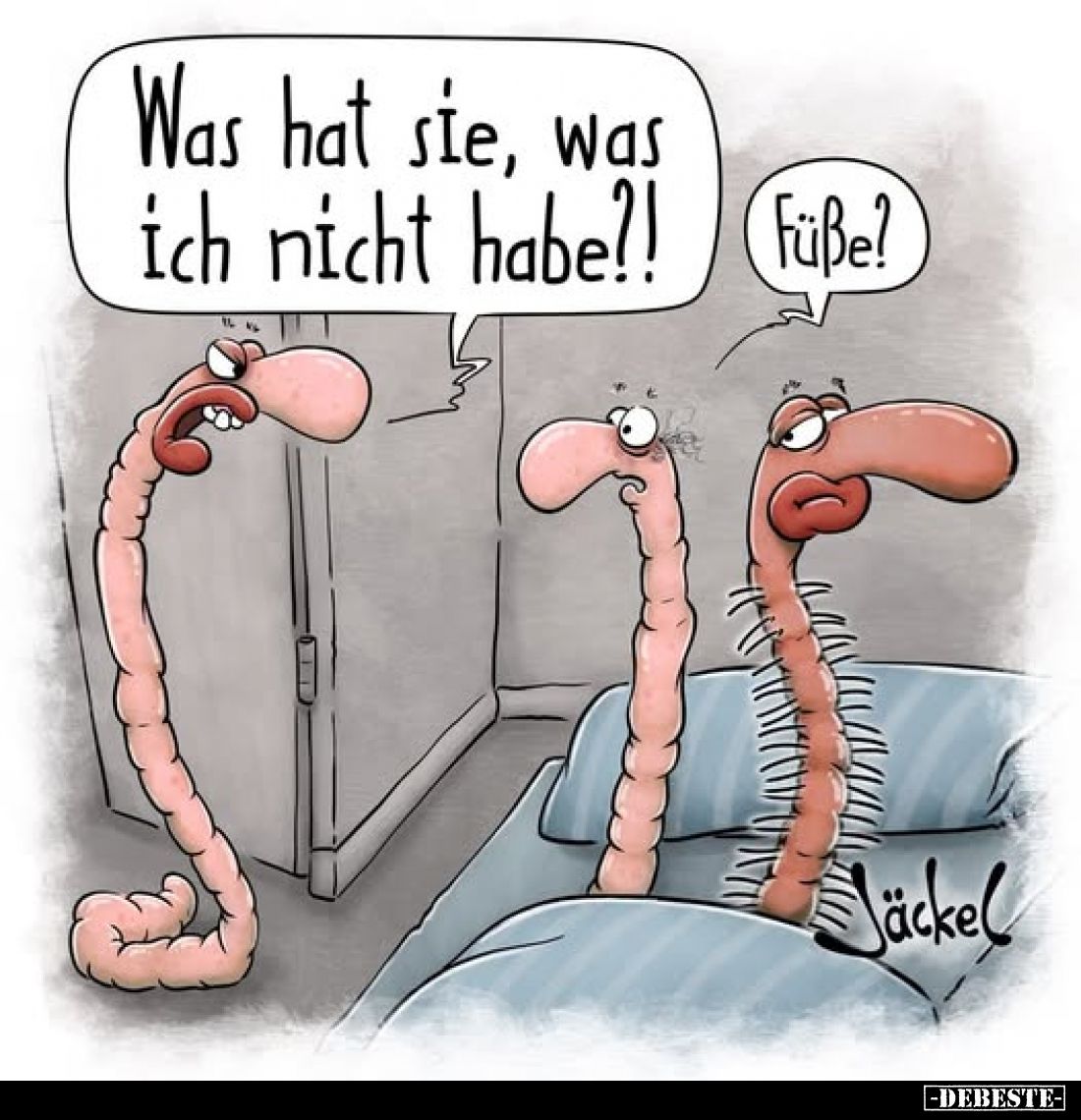 Was hat sie, was ich nicht habe?! -
Füße?