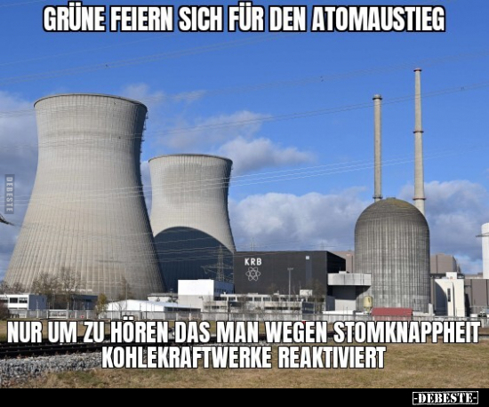 Grüne feiern sich für den Atomaustieg.. - Lustige Bilder | DEBESTE.de