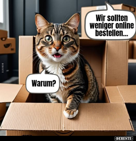 Wir sollten weniger online bestellen... - Lustige Bilder | DEBESTE.de