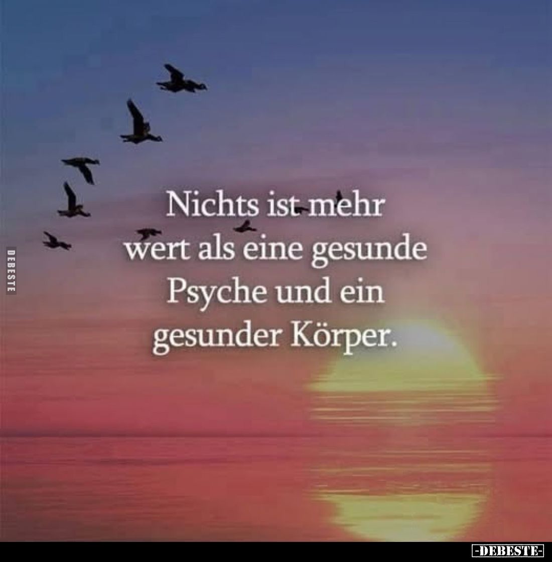 Nichts ist mehr wert als eine gesunde Psyche und ein.. - Lustige Bilder | DEBESTE.de