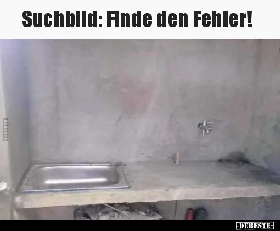 Suchbild: Finde den Fehler!.. - Lustige Bilder | DEBESTE.de