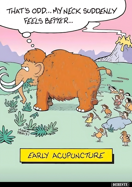 Early acupuncture.. - Lustige Bilder | DEBESTE.de