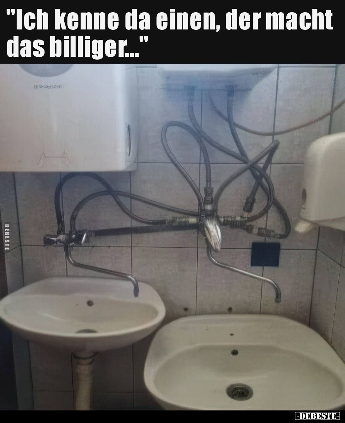"Ich kenne da einen, der macht das billiger...".. - Lustige Bilder | DEBESTE.de