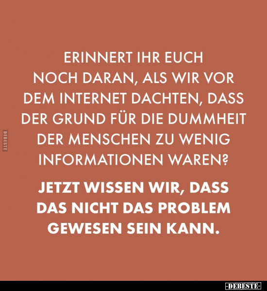 Erinnert ihr euch noch daran, als wir vor dem Internet.. - Lustige Bilder | DEBESTE.de