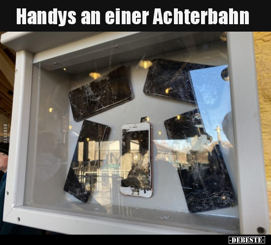 Handys an einer Achterbahn.. - Lustige Bilder | DEBESTE.de