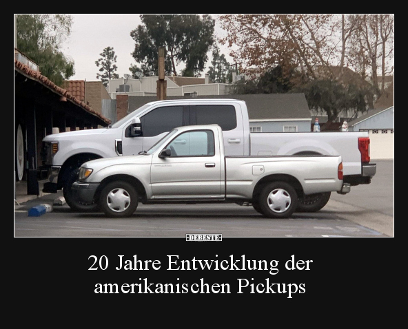 20 Jahre Entwicklung der amerikanischen Pickups.. - Lustige Bilder | DEBESTE.de
