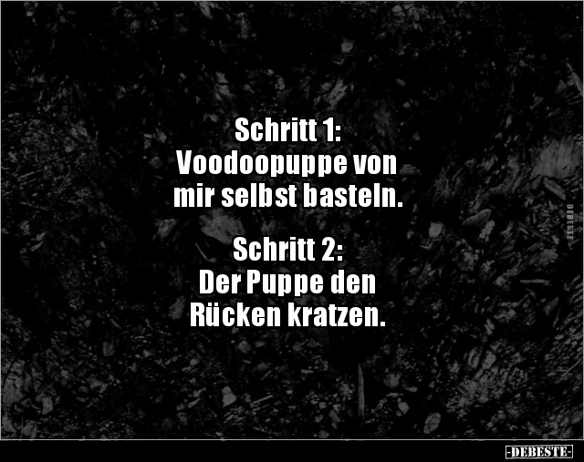 Schritt 1: Voodoopuppe von mir selbst basteln.. - Lustige Bilder | DEBESTE.de