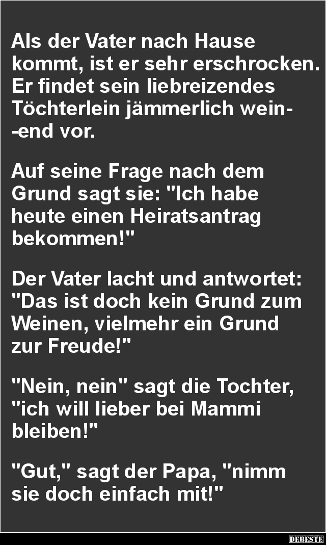 Als der Vater nach Hause kommt, ist er sehr erschrocken.. - Lustige Bilder | DEBESTE.de