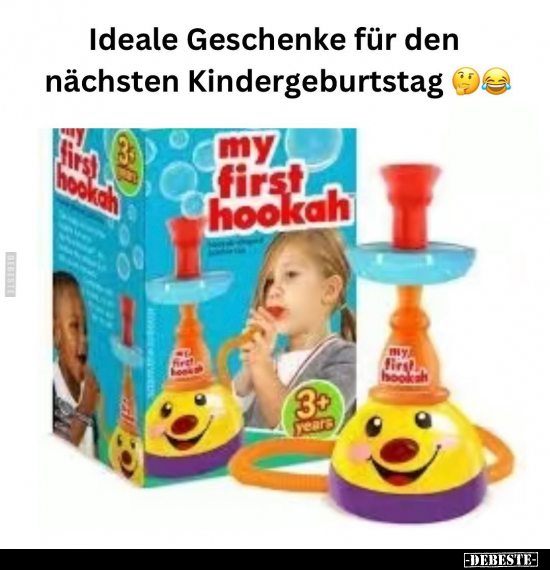 Ideale Geschenke für den nächsten Kindergeburtstag... - Lustige Bilder | DEBESTE.de