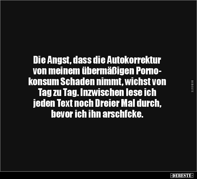 Die Angst, dass die Autokorrektur.. - Lustige Bilder | DEBESTE.de