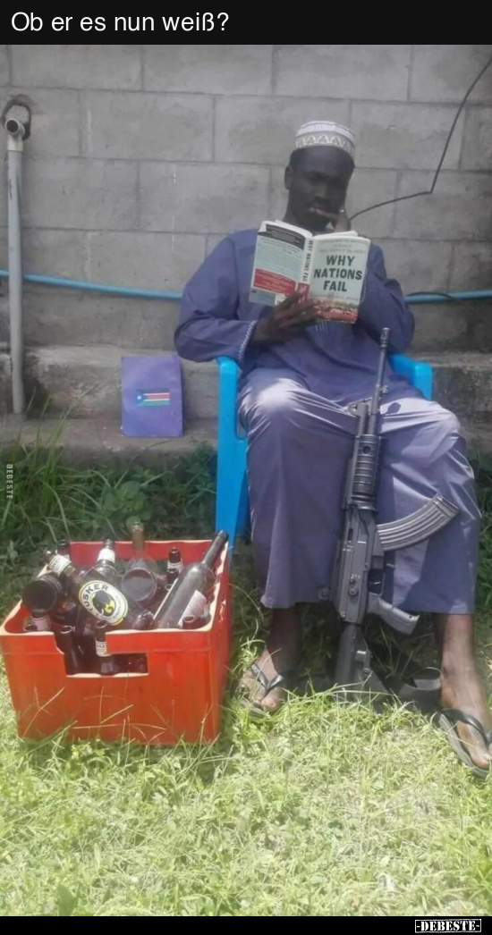 Ob er es nun weiß?..