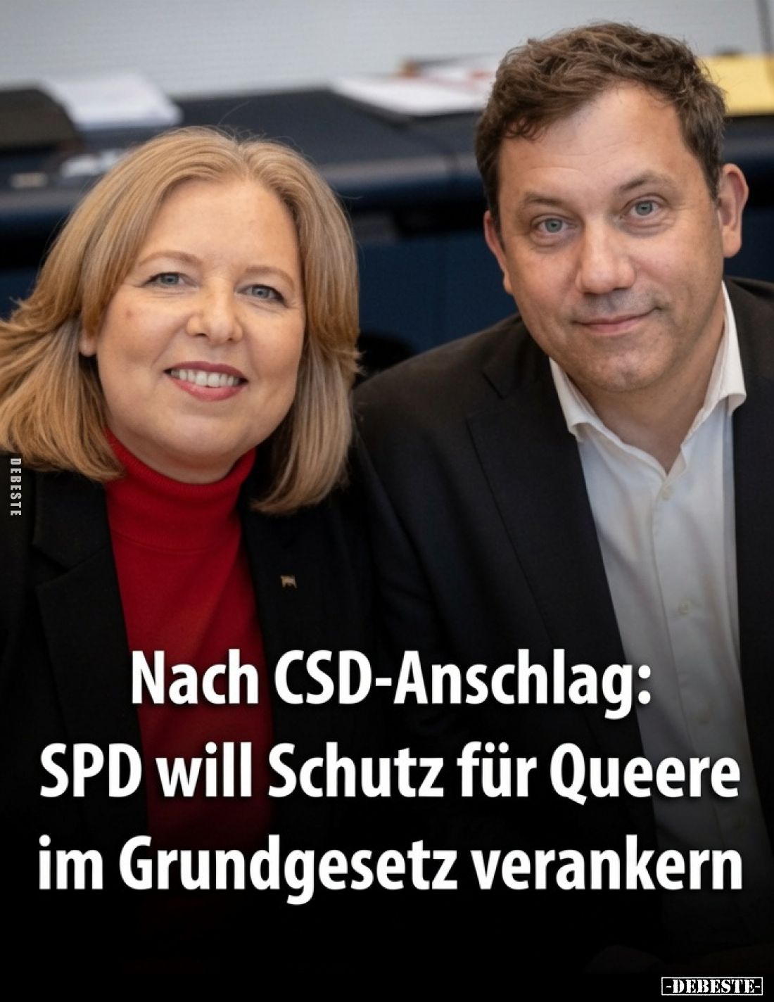 Nach CSD-Anschlag: SPD will Schutz für Queere im Grundgesetz verankern