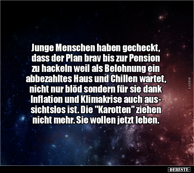 Junge Menschen haben gecheckt, dass der Plan brav bis zur.. - Lustige Bilder | DEBESTE.de