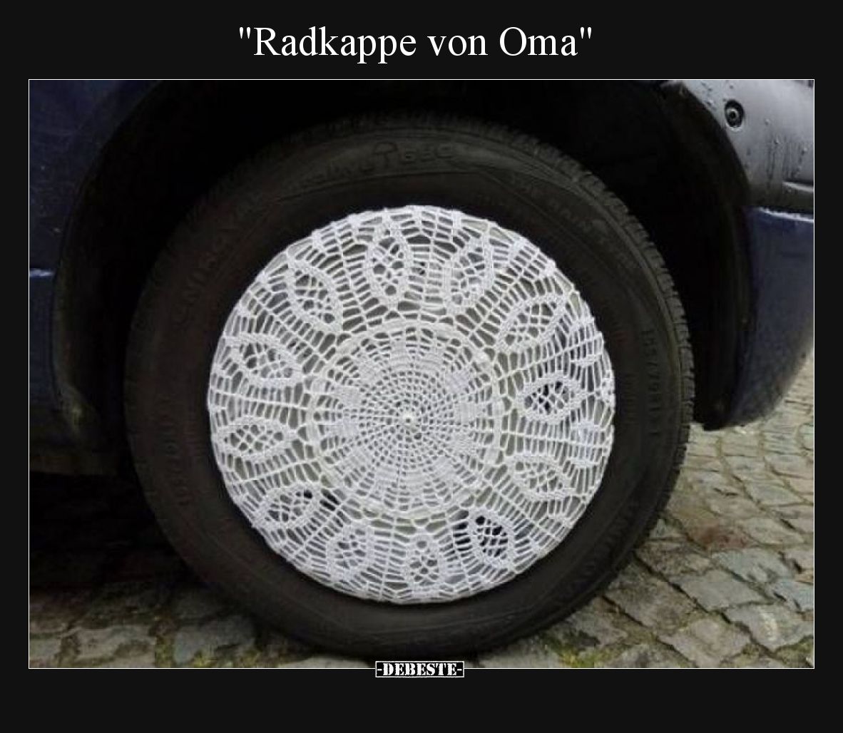Radkappe von Oma