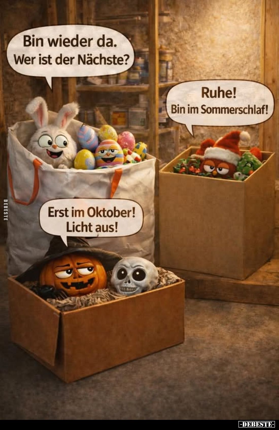 Bin wieder da. Wer ist der Nächste?... - Lustige Bilder | DEBESTE.de