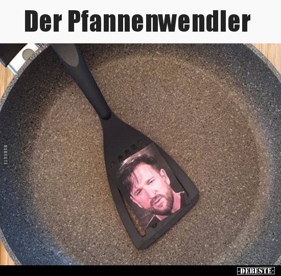 Der Pfannenwendler.. - Lustige Bilder | DEBESTE.de