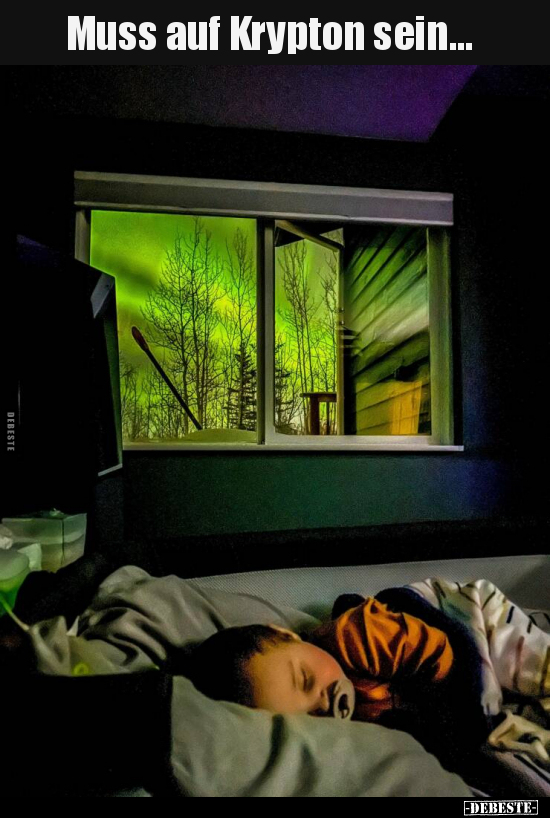 Muss auf Krypton sein...