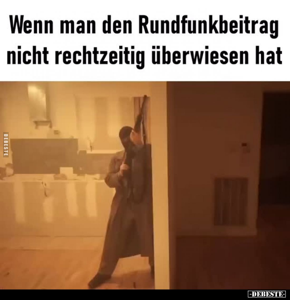 Wenn man den Rundfunkbeitrag nicht rechtzeitig überwiesen hat