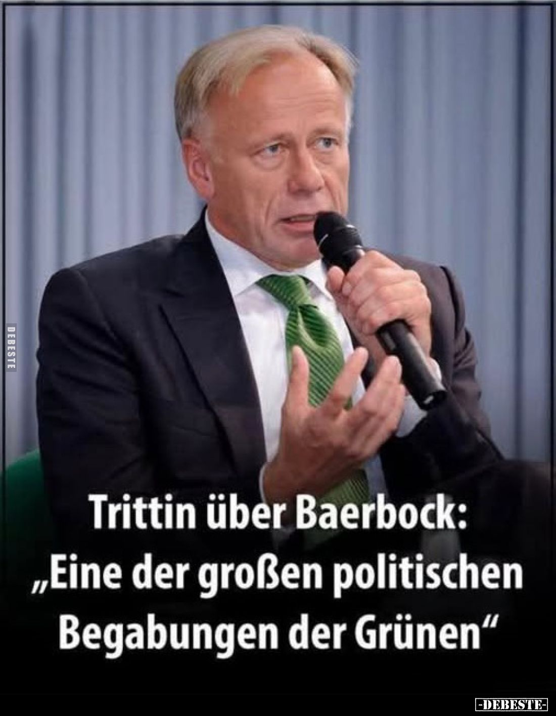 Trittin über Baerbock: „Eine der großen politischen Begabungen der Grünen“