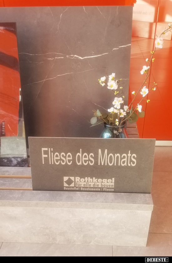 Fliese des Monats