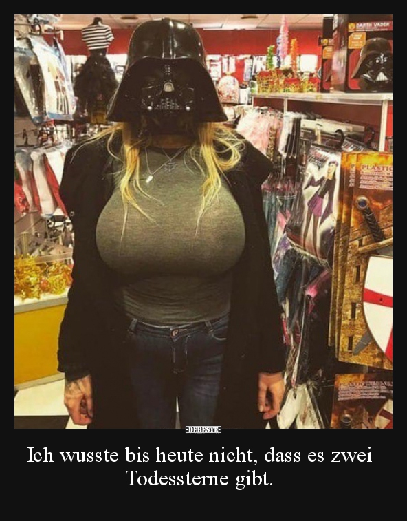 Ich wusste bis heute nicht, dass es zwei Todessterne gibt...