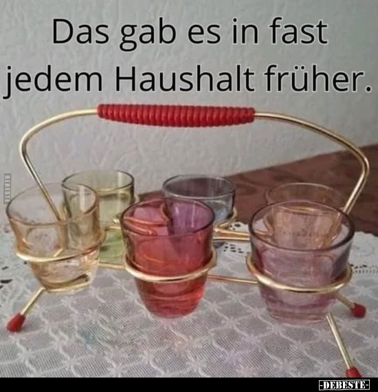 Haushalt, Früher